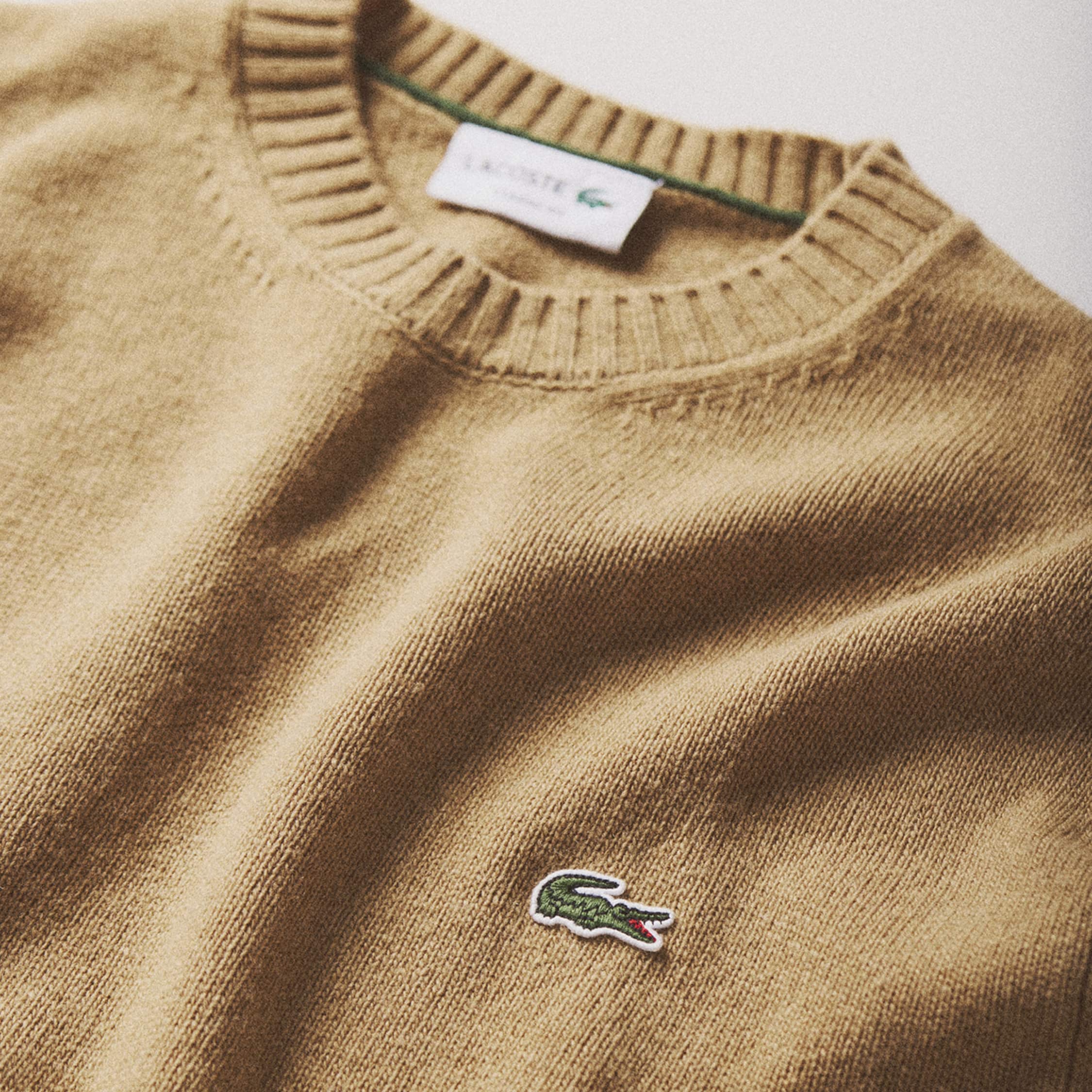 Men's Wool Crew Neck Sweater - Sweaters & Sweatshirts - New
